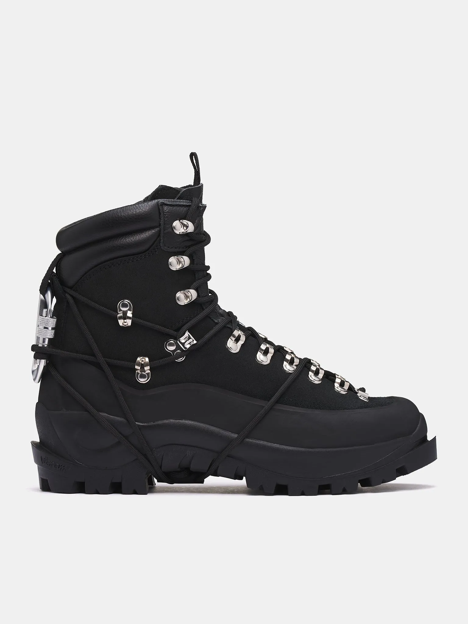 Ankle-High Hiking Boots (17-024-HIKING-BLACK)