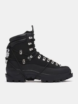Ankle-High Hiking Boots (17-024-HIKING-BLACK)