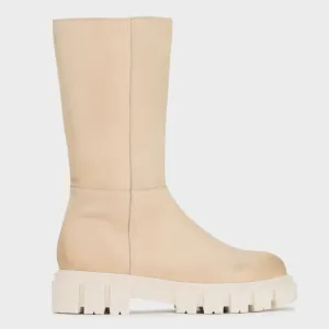 Eos Shearling Boots Ecru Nubuck