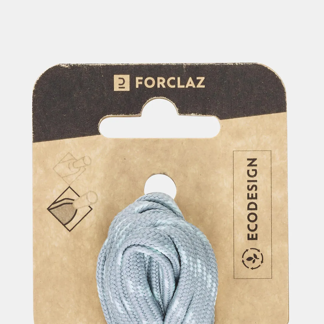 Flat laces for hiking shoes and boots