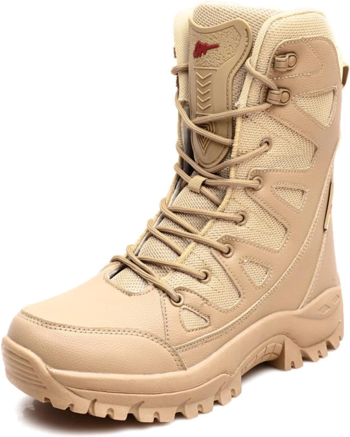 Women's Snow Boots,Big Size Military Boots Combat,Men's and Women's High Top Padded and Thickened Hiking Snow